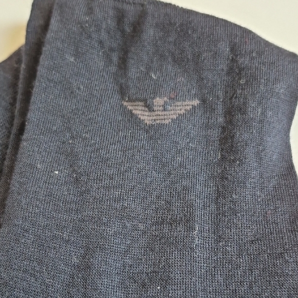 Emporio Armani Navy Blue Dress Socks Premium Accessories - Picture 2 of 5